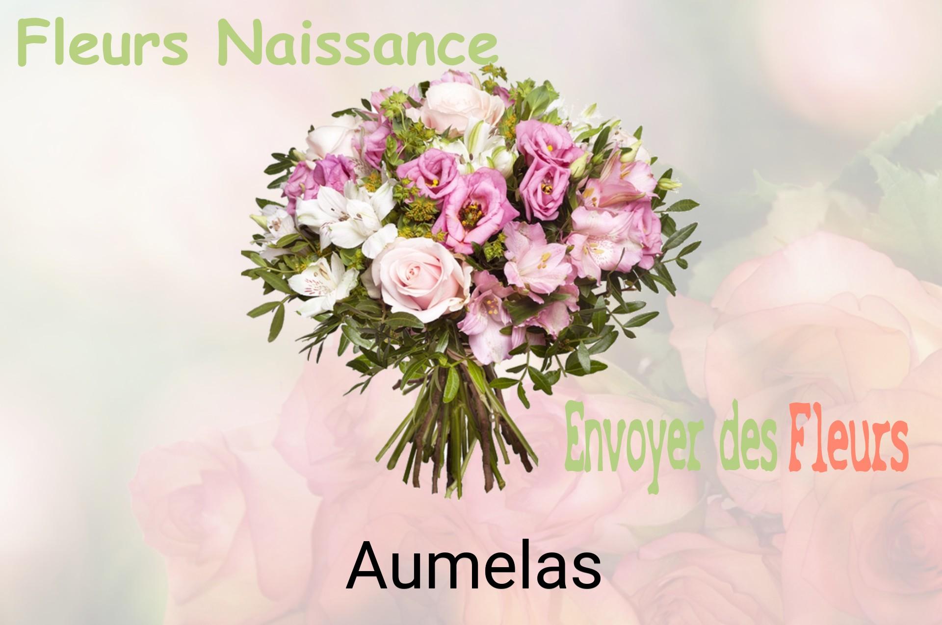 Bouquet de fleurs de naissance livré à Aumelas